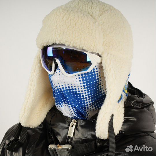 Шапка ушанка supreme