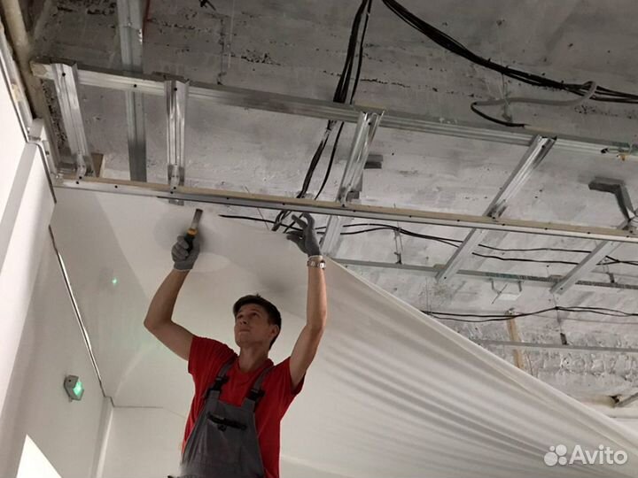 Натяжные потолки любой сложности