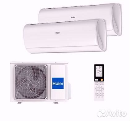 Мульти сплит система Haier AS25S2SJ2FA-W x 2 / 2U4