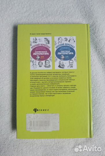 Литература 10-11 класс пересказ