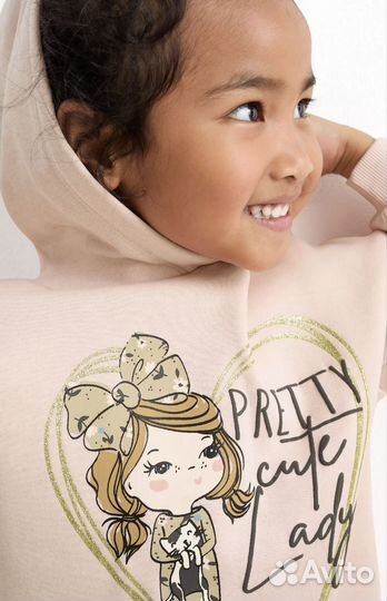 Платье худи/толстовка и леггинсы C&A