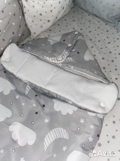 Конверт на выписку демисезонный с прорезями