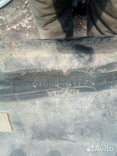 Lexus LX 570 2007-2012 бампер передний