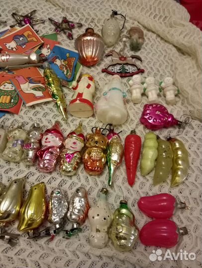 Елочные игрушки СССР