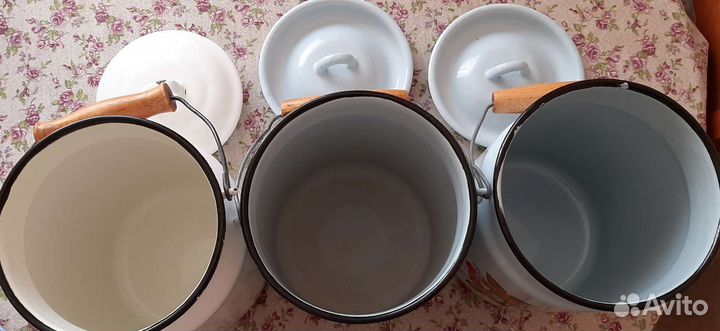 Бидон эмалированный