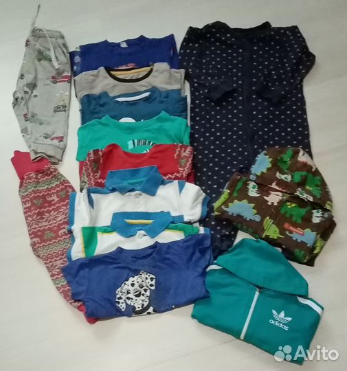 Вещи пакетом на мальчика 80-86 + обувь