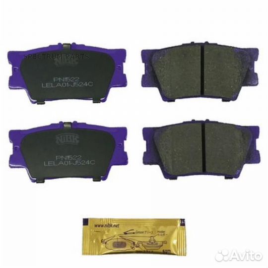 Nibk PN1522 Дисковые колодки nibk