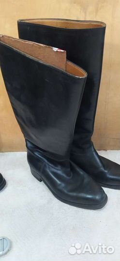 Сапоги офицерские хромовые