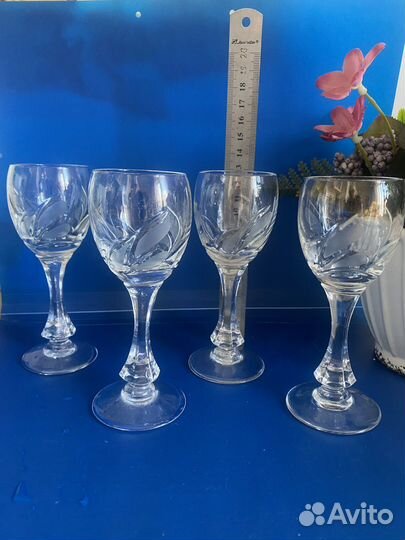 Рюмки, стопки, бокалы-стекло