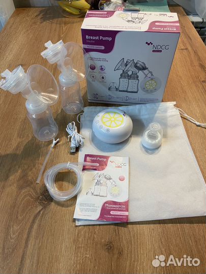 Молокоотсос электрический двойной