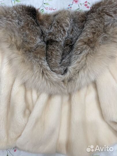 Шуба из коллекционного меха норки