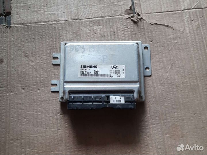 Эбу блок управления двигателем Hyundai Matrix