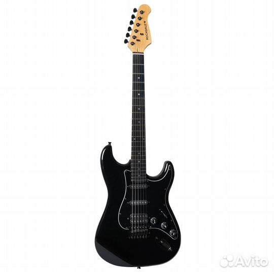 Гитара rockdale Stars Black Limited Edition HSS BK