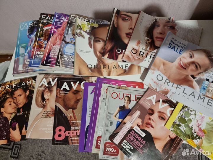 Журналы, avon, oriflame, faberlic