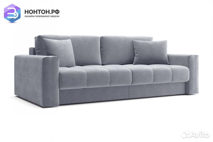 Диван тик-так Монарх серый