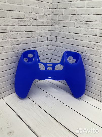 Чехол для геймпада PS5 синий