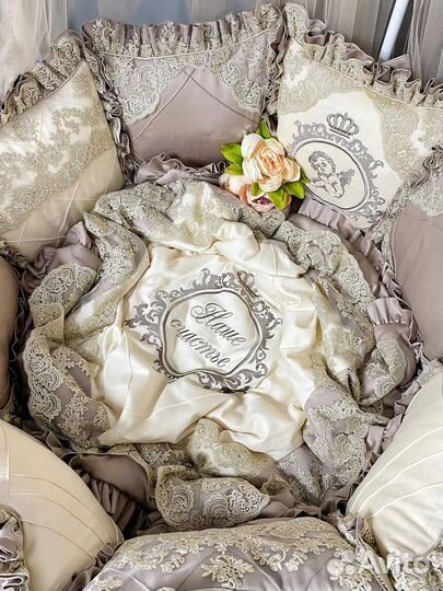 Бортики в кроватку