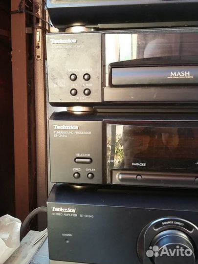 Музыкальный центр Technics 540 наборной