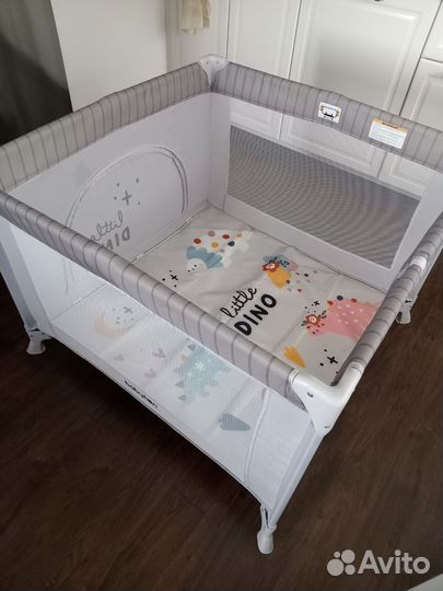 Манеж Babyton circus grey