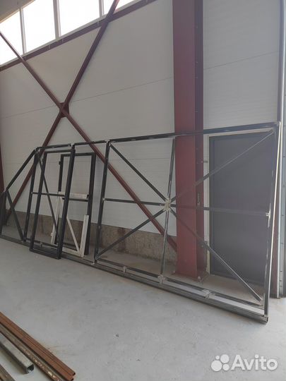 Ворота откатные 5,5*2 без покраски