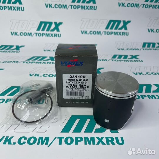 Поршень Vertex Yamaha YZ125 2005-2021