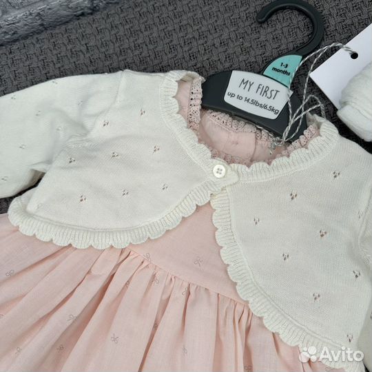 Платье для девочки 56 62 Mothercare