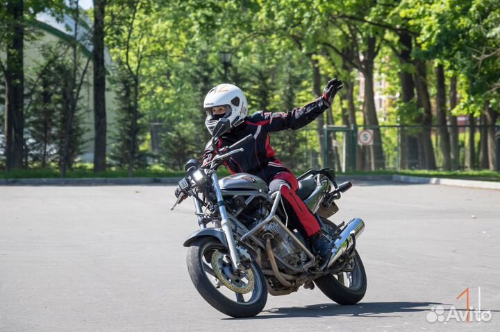 Мотоинструктор, обучение на мотоцикле