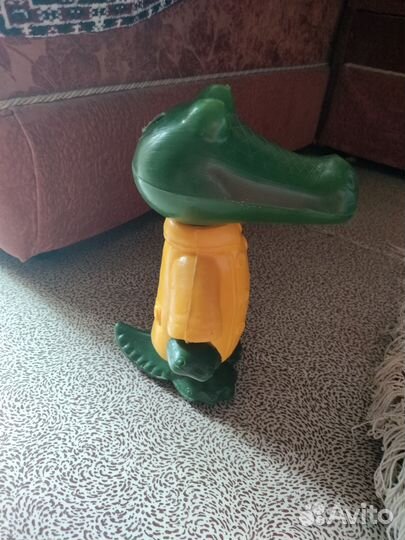Крокодил гена игрушка СССР