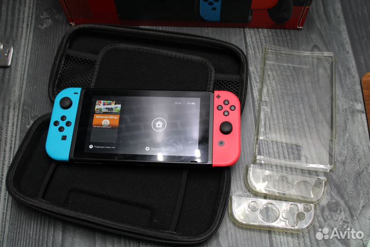 Nintendo Switch Rev2 прошитая