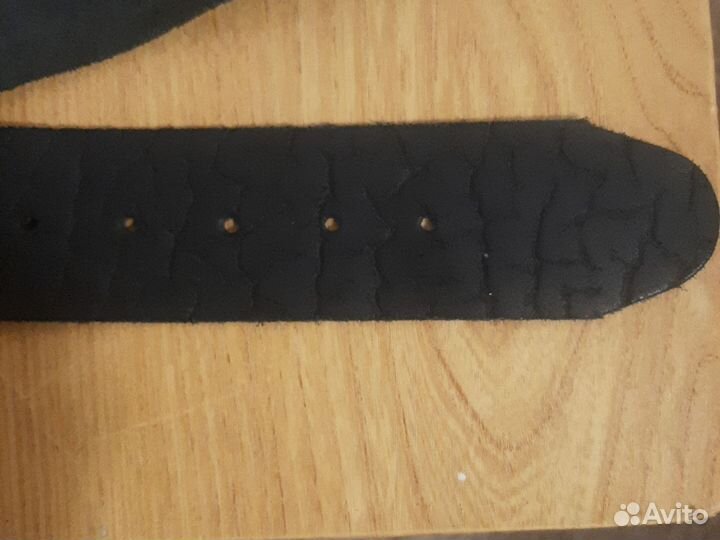 Кожаный ремень новый