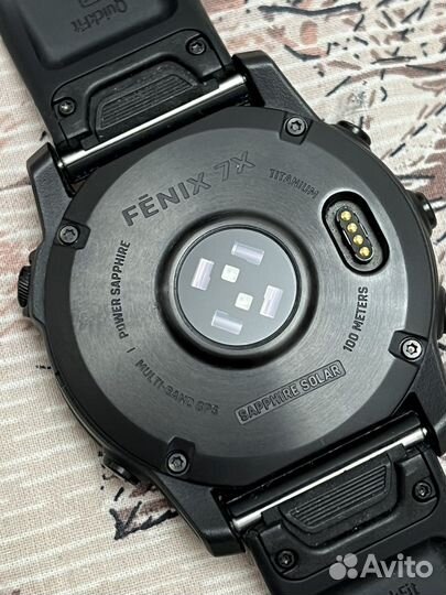 Garmin Fenix 7X Sapphire Solar Titanium 51 мм