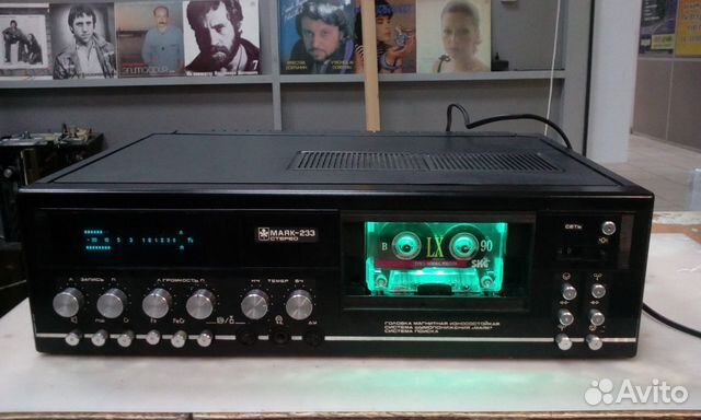 Кассетная дека маяк-233 (доработанная версия)