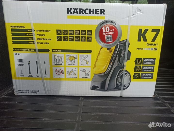 Мойка высокого давления karcher к7 compact