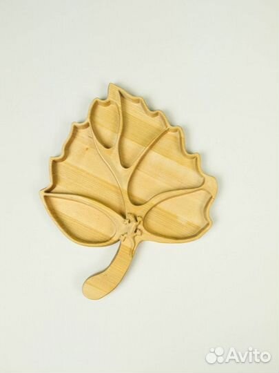 Детские деревянные тарелочки