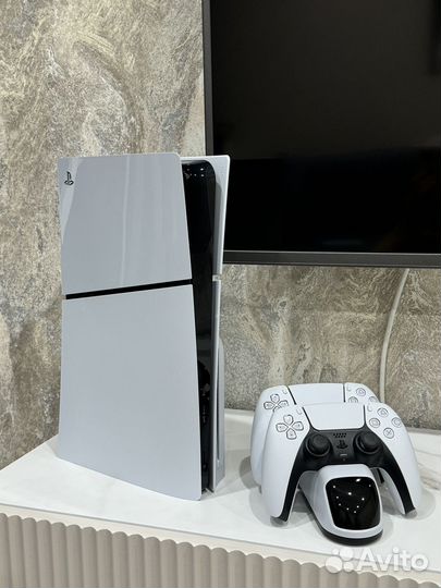 Sony playstation 5 slim с дисководом