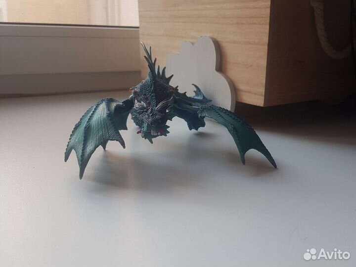 Игрушка дракона schleich Б У