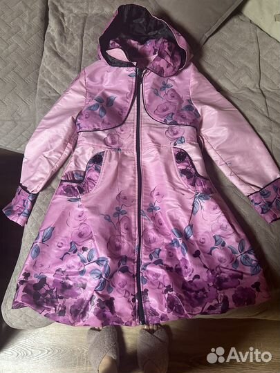 Плащ на девочку 34