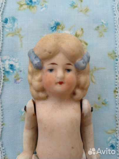 Антикварная куколка Германия + Набор в подарок