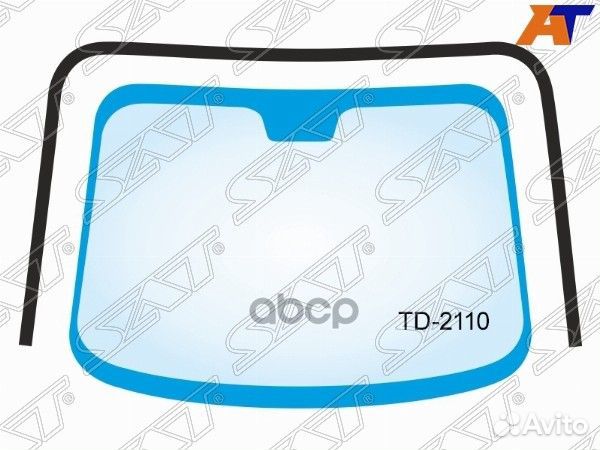 Молдинг лобового стекла LADA (110-series) 99