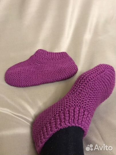 Теплые тапочки