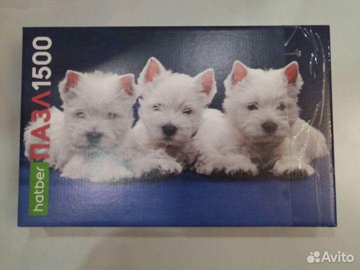 Паззл 1500 элементов в хорошем состоянии