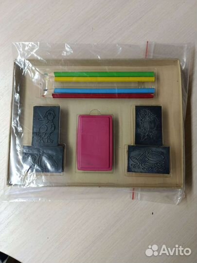 Наборы детских штампиков из СССР производства гдр