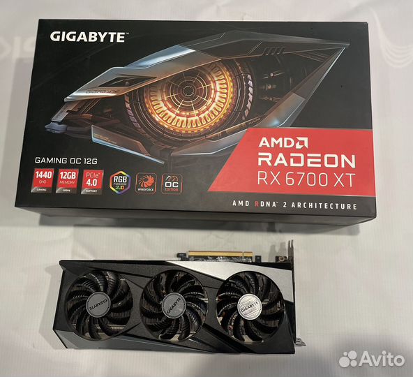 Видеокарта radeon rx 6700 xt