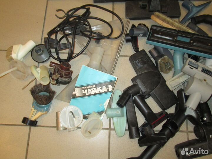 Насадки, трубы, шланги для пылесосов