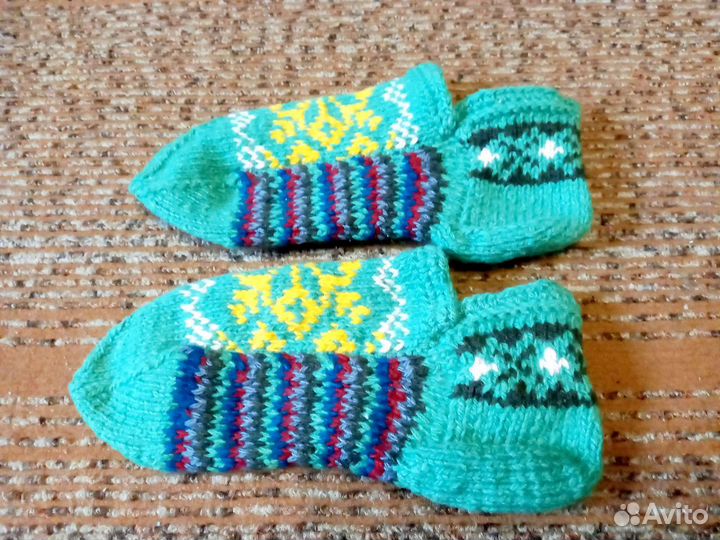 Следки шерстяные женские