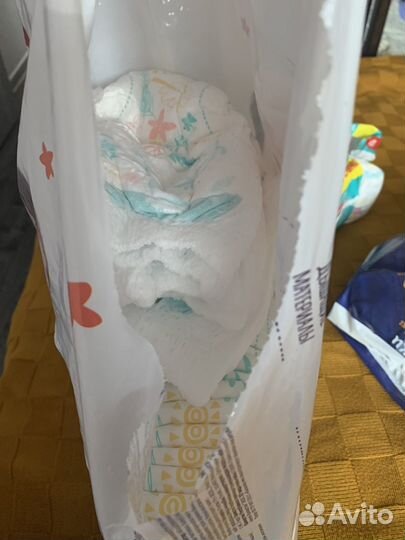 Памперсы детские трусики 6