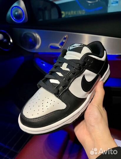 Nike Dunk Low Black White Оригинал