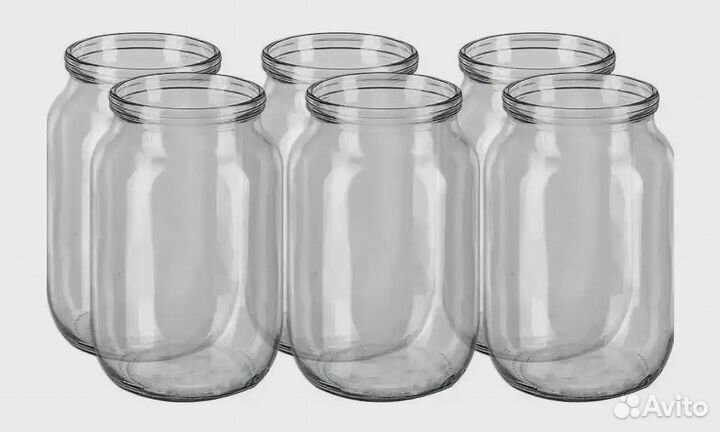 Банка 1л ц30р.-1шт (в упак 20шт)