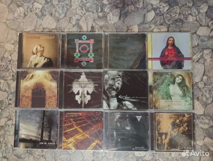 CD с музыкой (dark folk, dark ambient, darkwave)