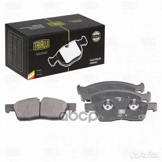 Колодки торм. для а/м Jeep Grand Cherokee IV (1